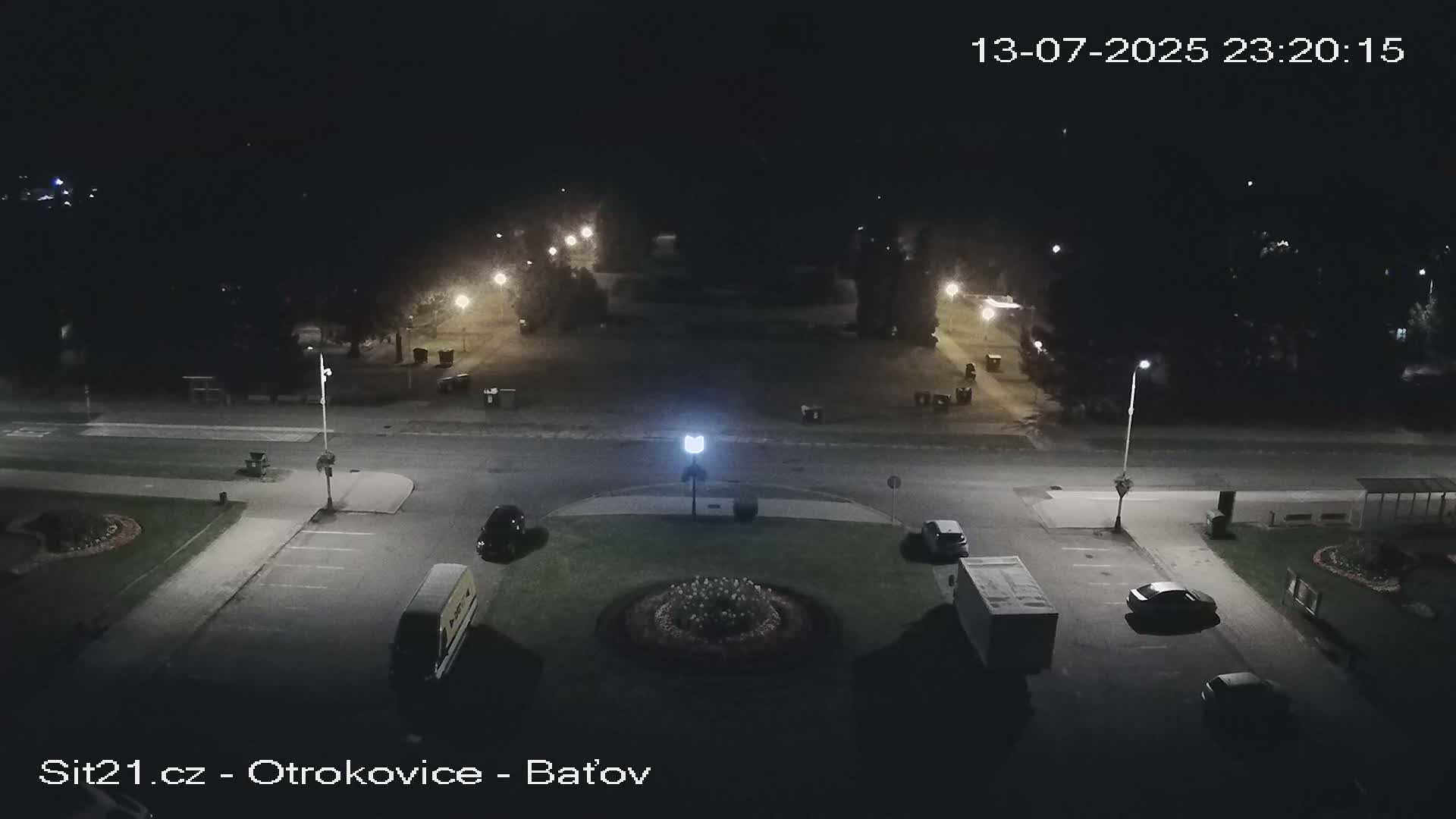 Otrokovice Batov Community Center Park & Flood Memorial Live Cam -  Otrokovice, Zlin, Czechia