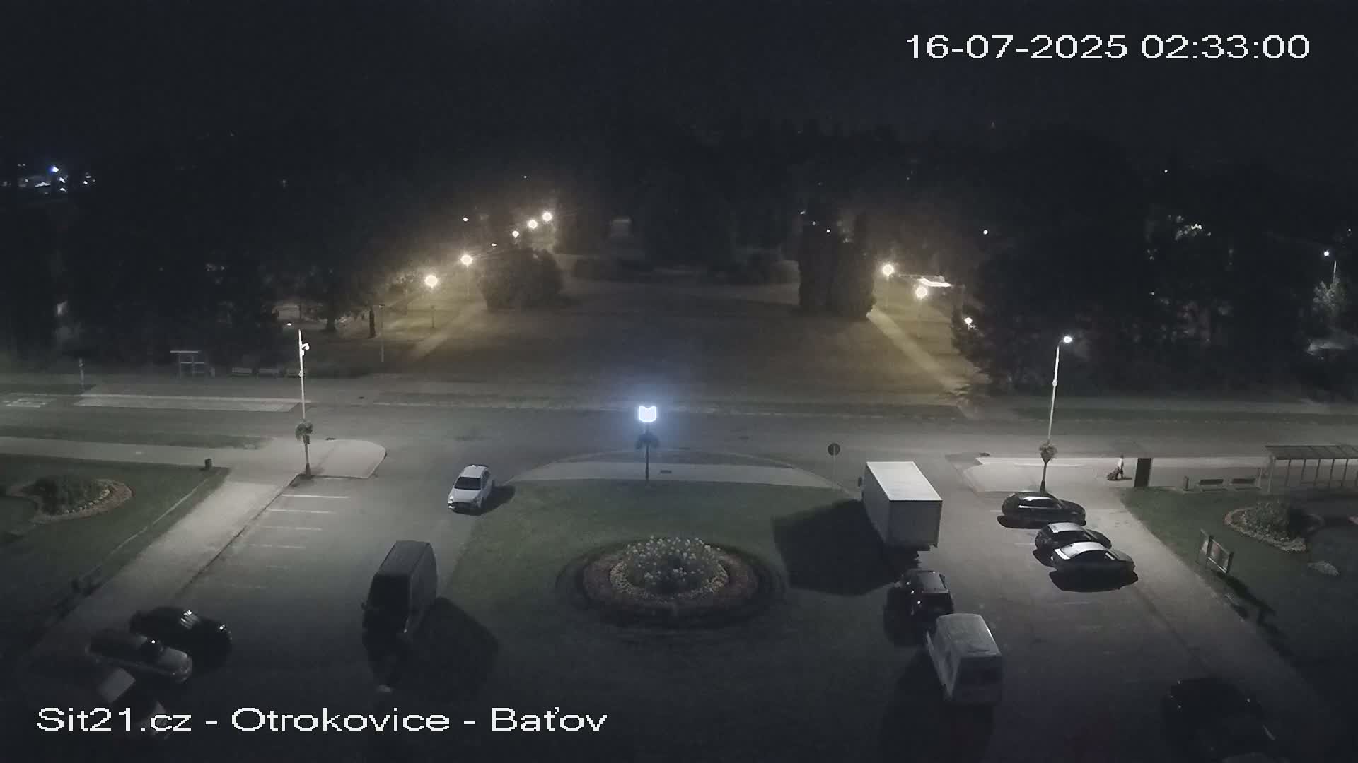 Otrokovice Batov Community Center Park & Flood Memorial Live Cam -  Otrokovice, Zlin, Czechia