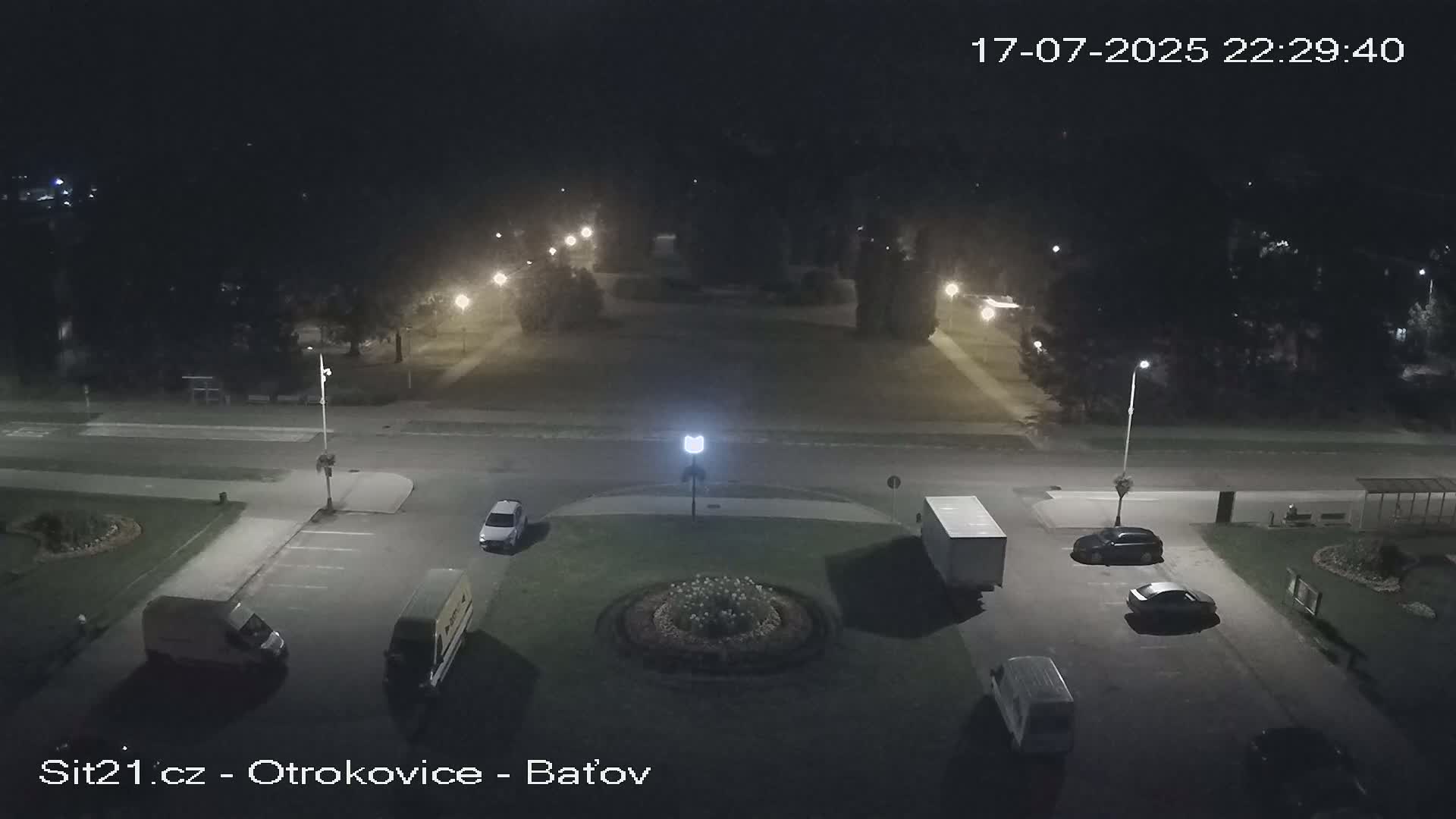 Otrokovice Batov Community Center Park & Flood Memorial Live Cam -  Otrokovice, Zlin, Czechia