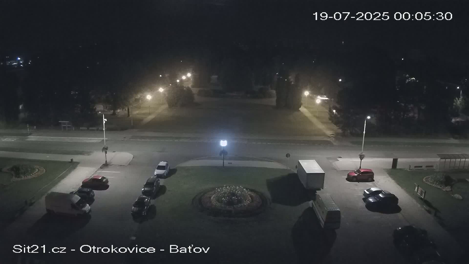 Otrokovice Batov Community Center Park & Flood Memorial Live Cam -  Otrokovice, Zlin, Czechia