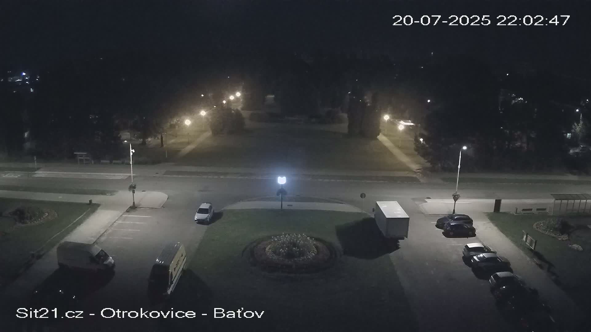 Otrokovice Batov Community Center Park & Flood Memorial Live Cam -  Otrokovice, Zlin, Czechia
