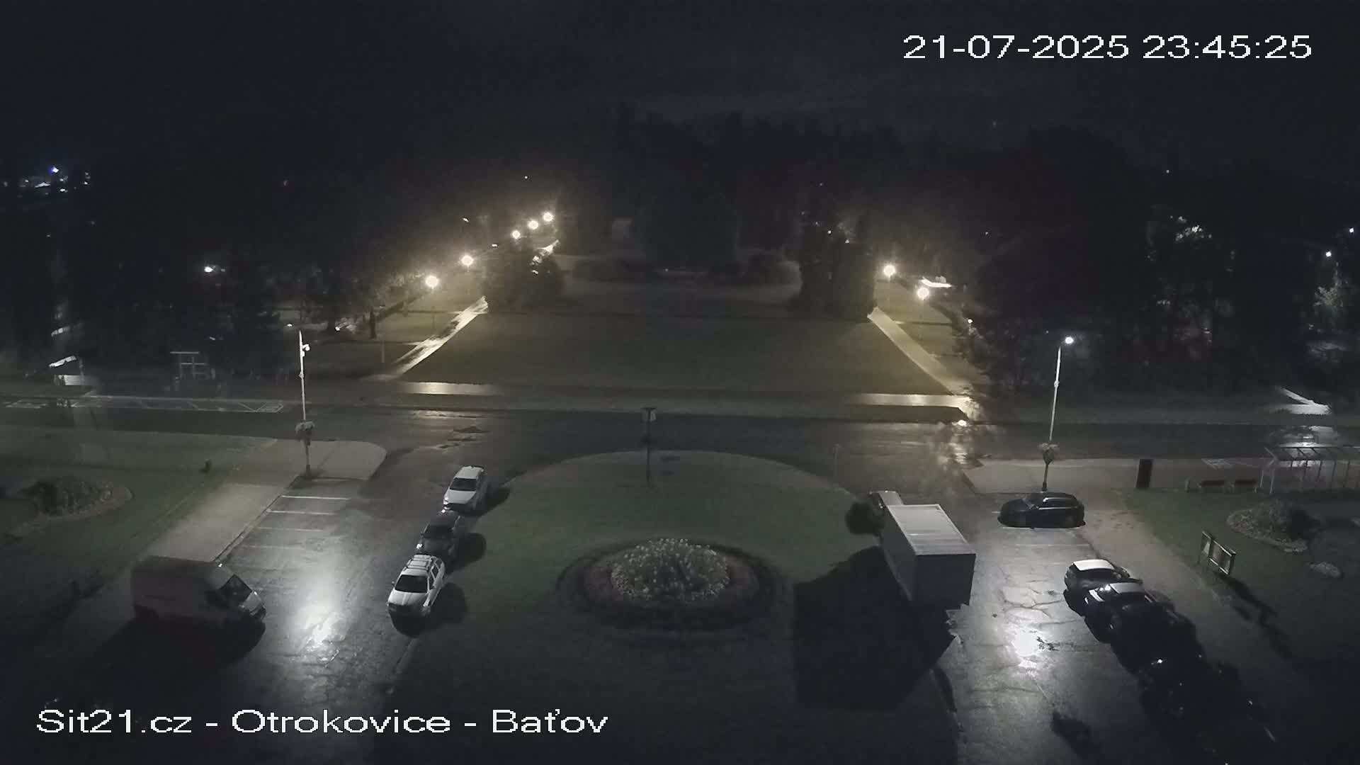 Otrokovice Batov Community Center Park & Flood Memorial Live Cam -  Otrokovice, Zlin, Czechia