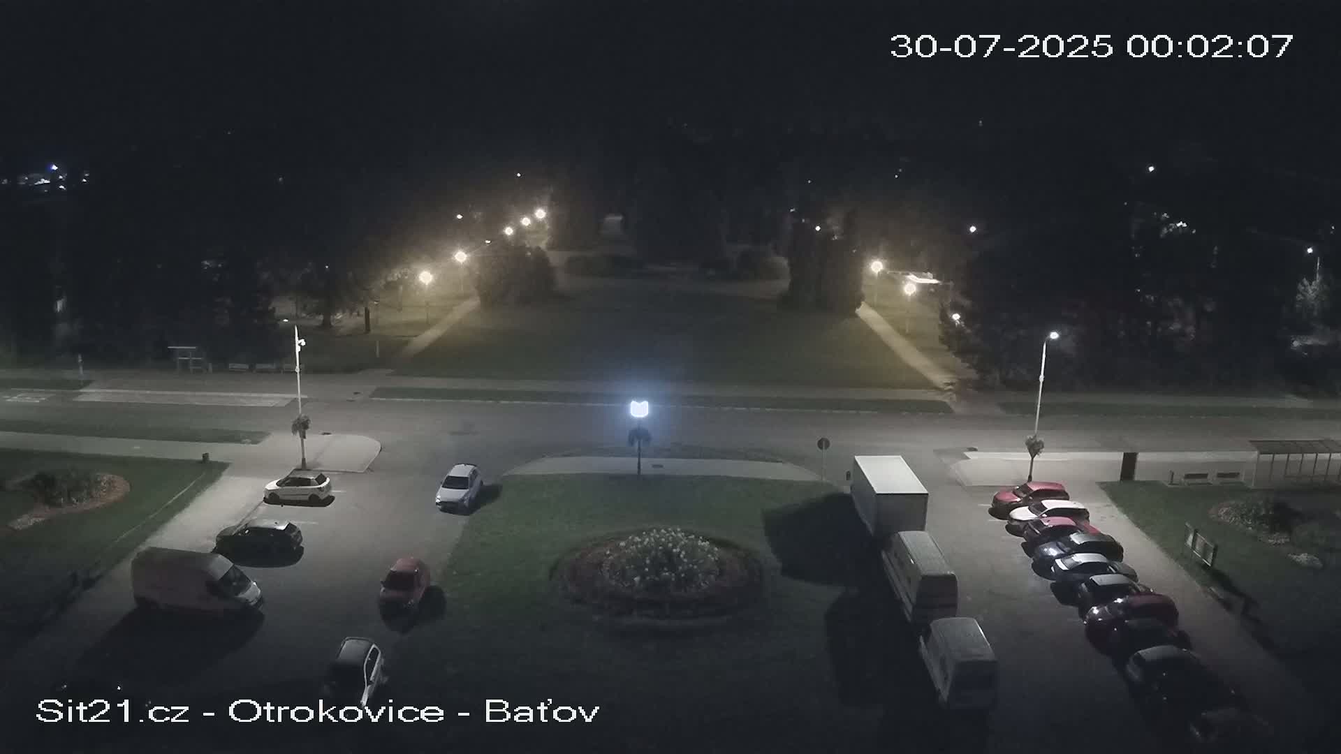 Otrokovice Batov Community Center Park & Flood Memorial Live Cam -  Otrokovice, Zlin, Czechia