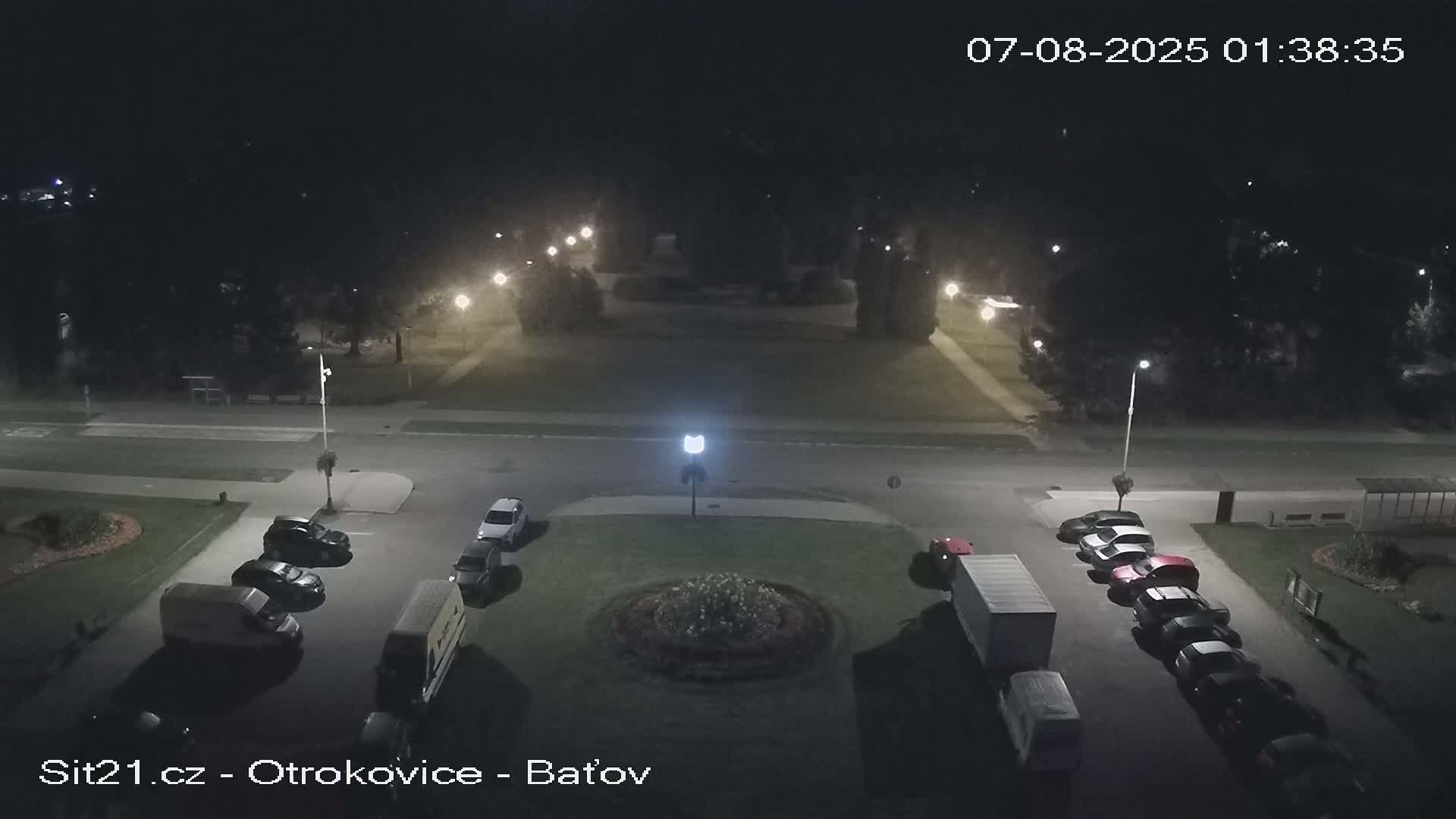 Otrokovice Batov Community Center Park & Flood Memorial Live Cam -  Otrokovice, Zlin, Czechia