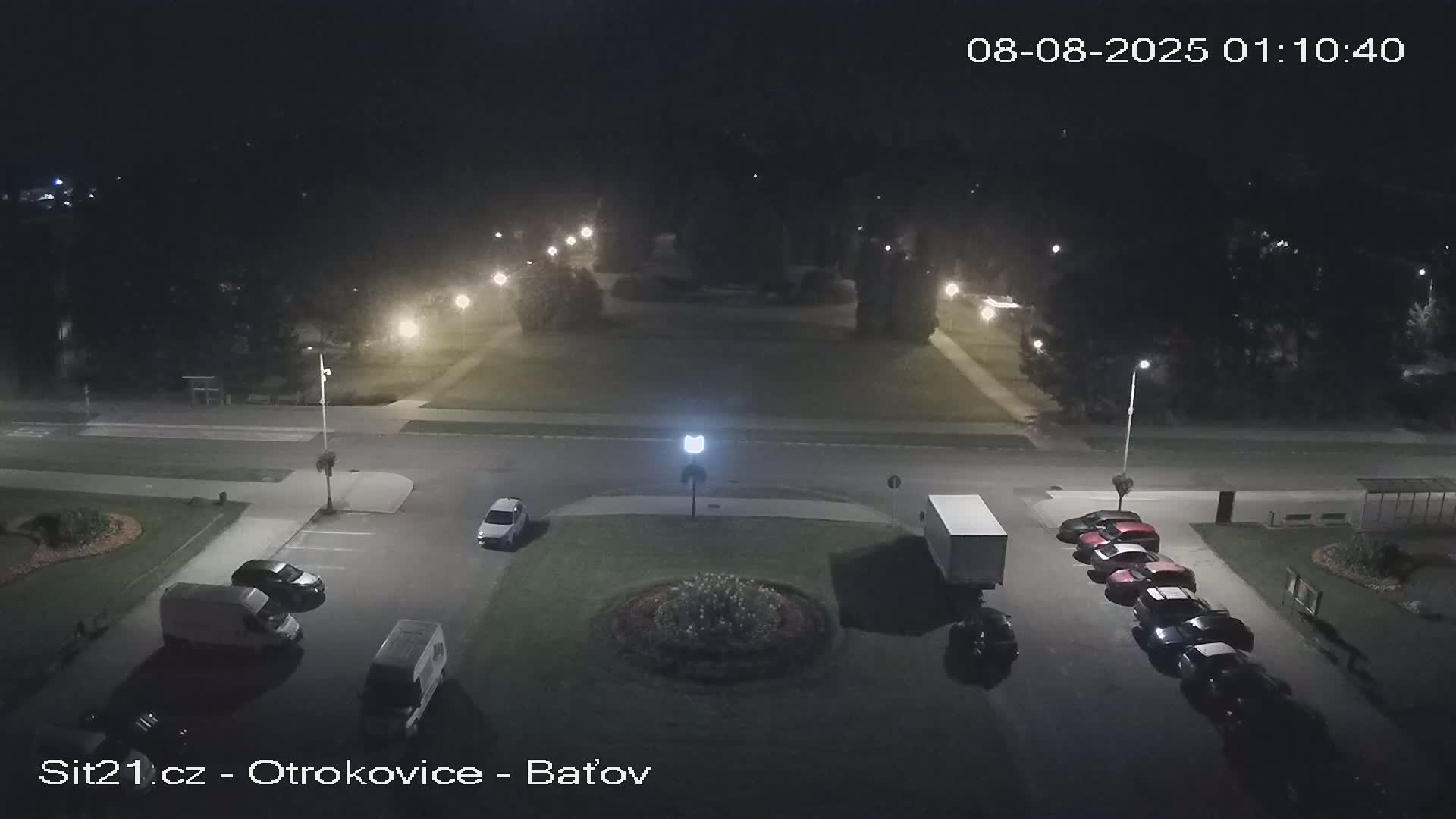 Otrokovice Batov Community Center Park & Flood Memorial Live Cam -  Otrokovice, Zlin, Czechia
