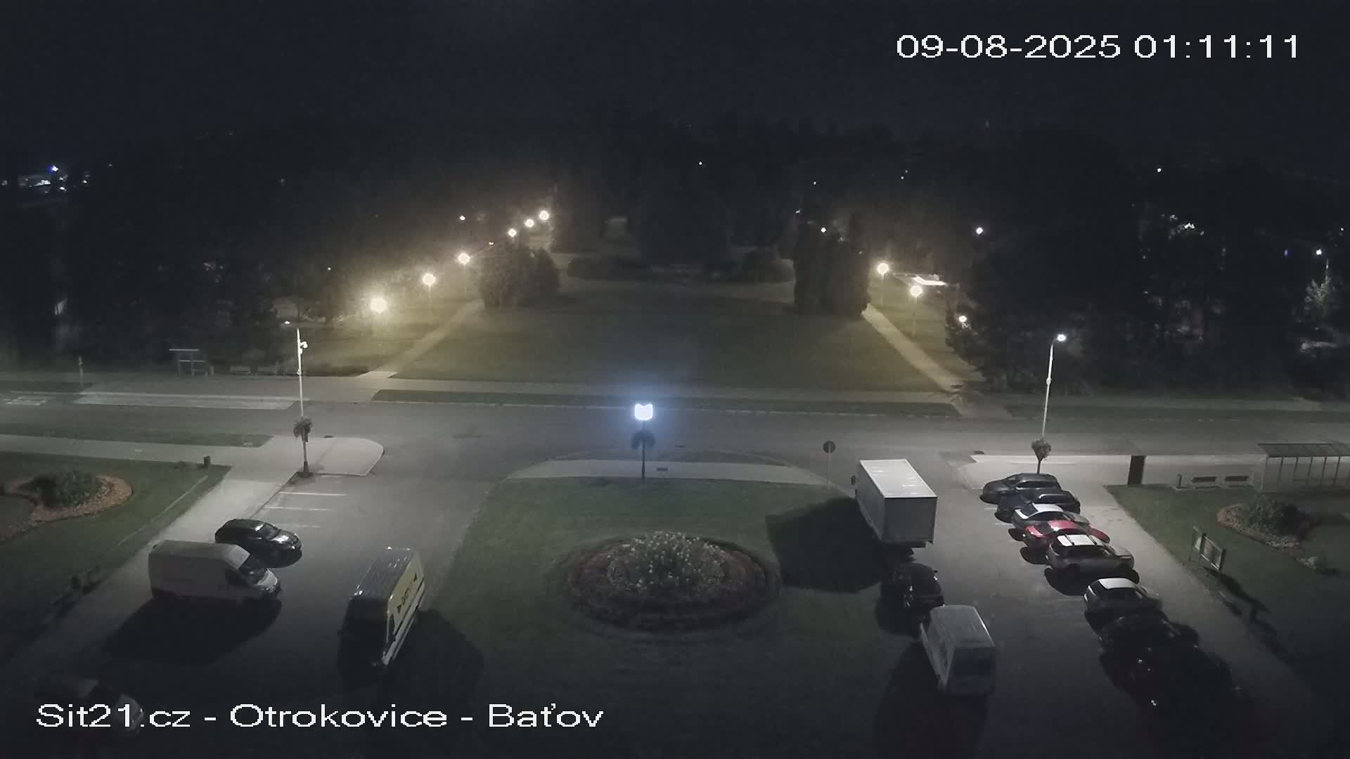 Otrokovice Batov Community Center Park & Flood Memorial Live Cam -  Otrokovice, Zlin, Czechia