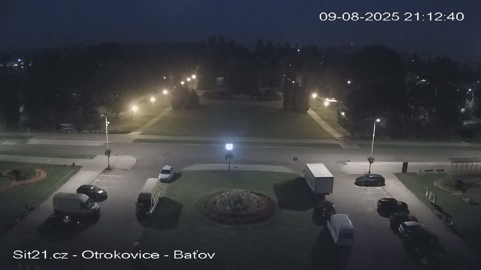 Otrokovice Batov Community Center Park & Flood Memorial Live Cam -  Otrokovice, Zlin, Czechia