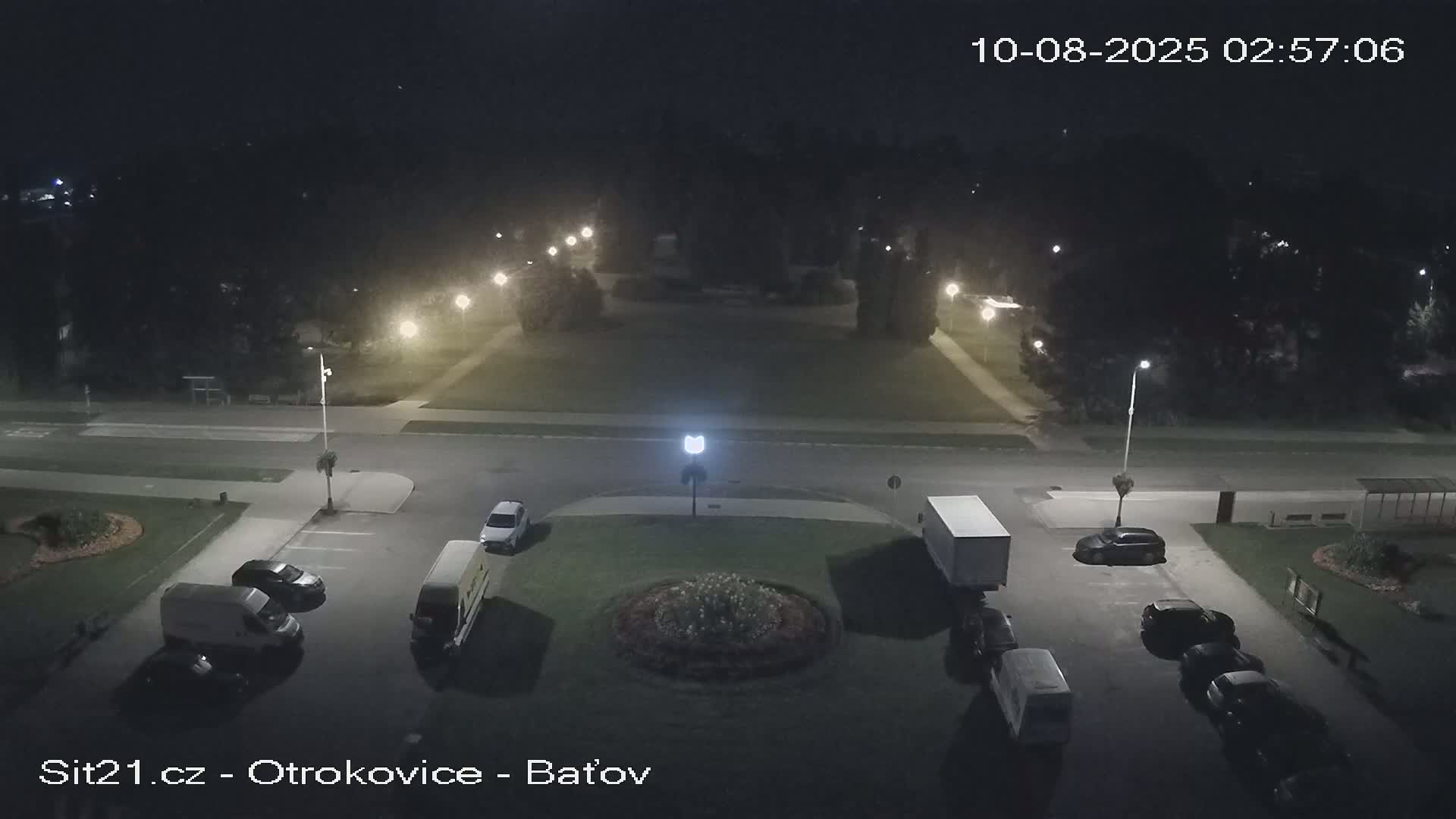 Otrokovice Batov Community Center Park & Flood Memorial Live Cam -  Otrokovice, Zlin, Czechia