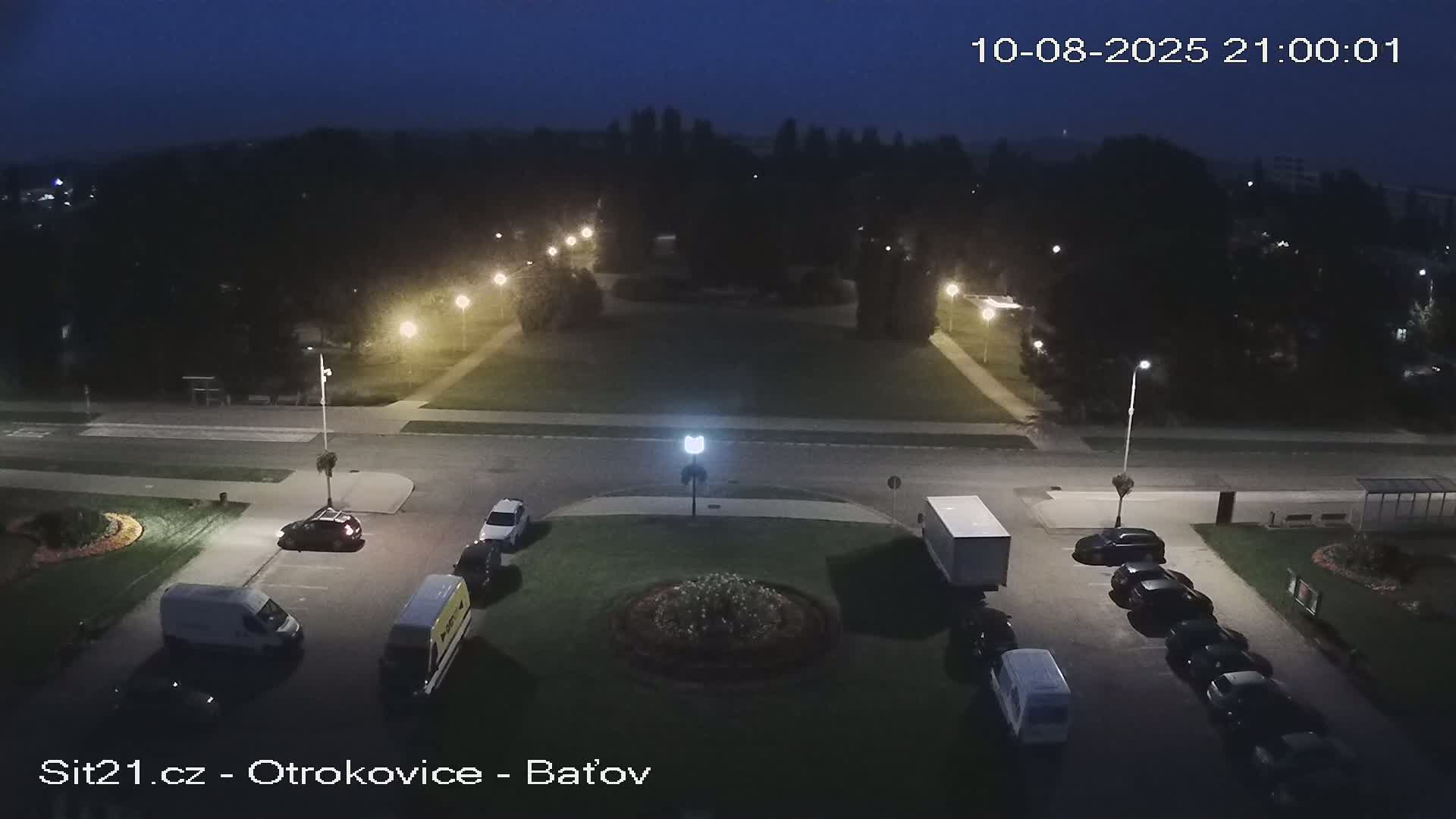 Otrokovice Batov Community Center Park & Flood Memorial Live Cam -  Otrokovice, Zlin, Czechia