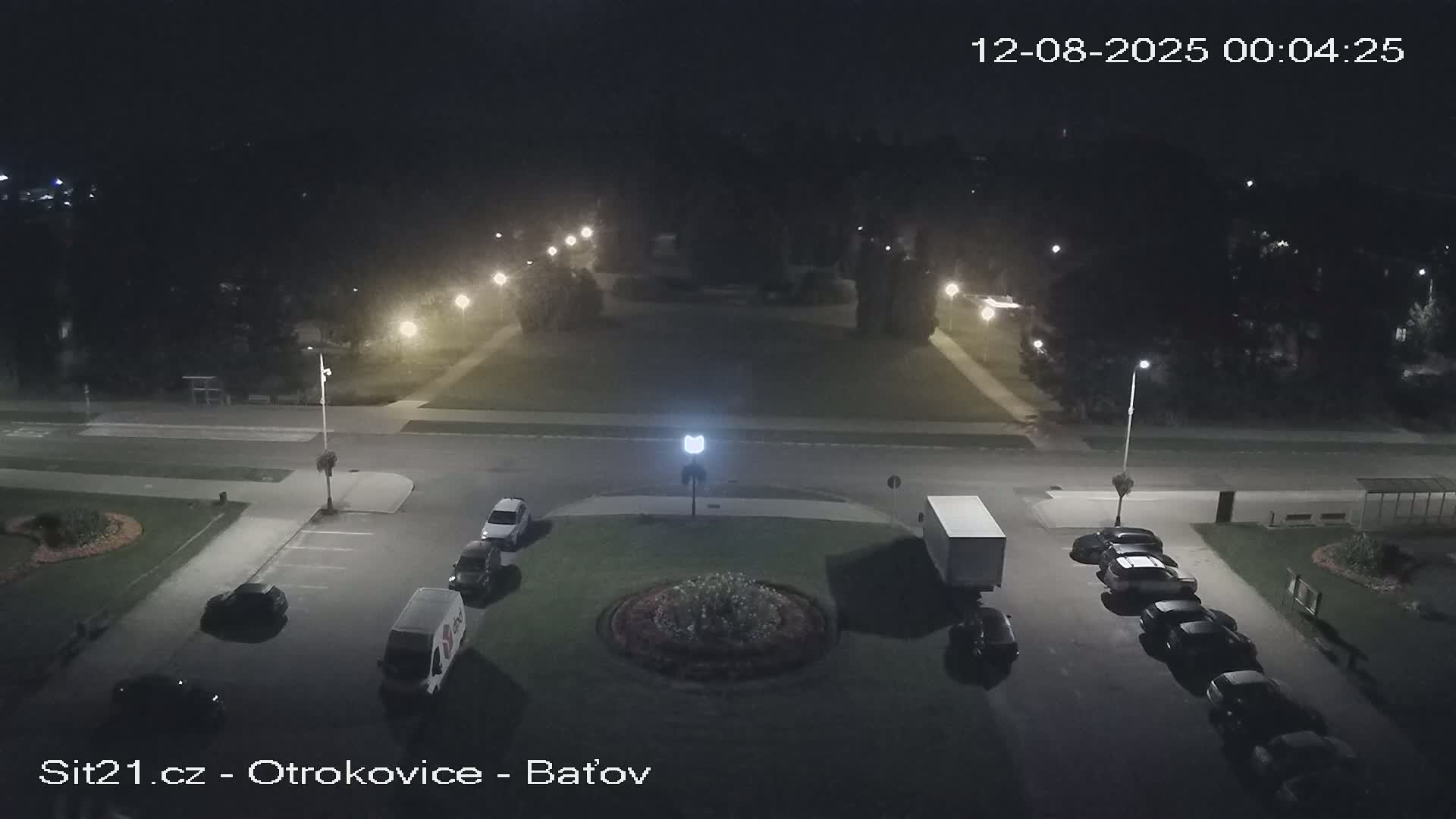 Otrokovice Batov Community Center Park & Flood Memorial Live Cam -  Otrokovice, Zlin, Czechia