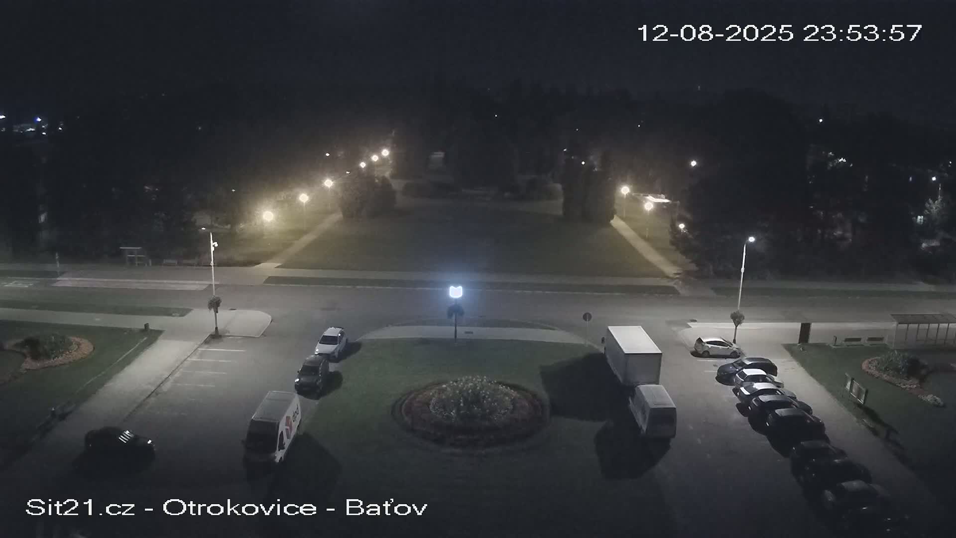 Otrokovice Batov Community Center Park & Flood Memorial Live Cam -  Otrokovice, Zlin, Czechia