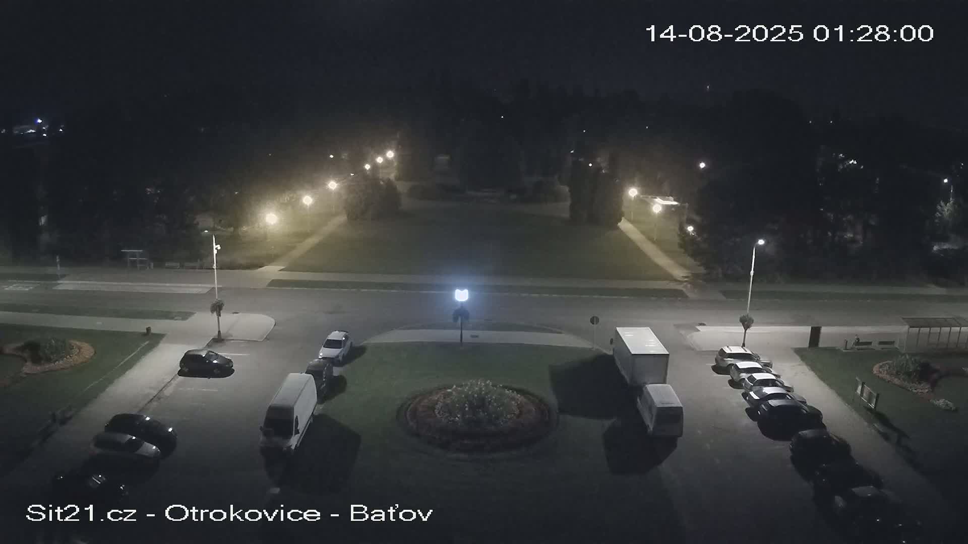 Otrokovice Batov Community Center Park & Flood Memorial Live Cam -  Otrokovice, Zlin, Czechia