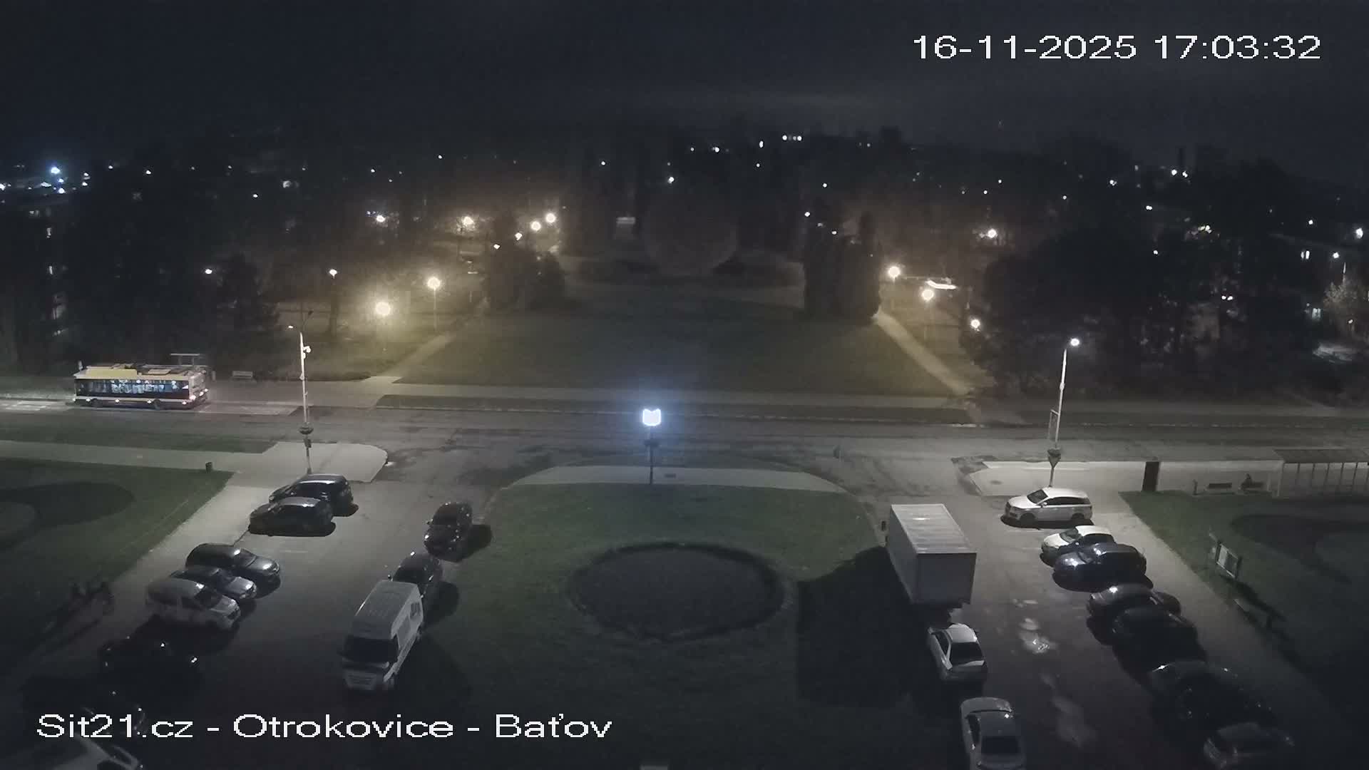 Otrokovice Batov Community Center Park & Flood Memorial Live Cam -  Otrokovice, Zlin, Czechia