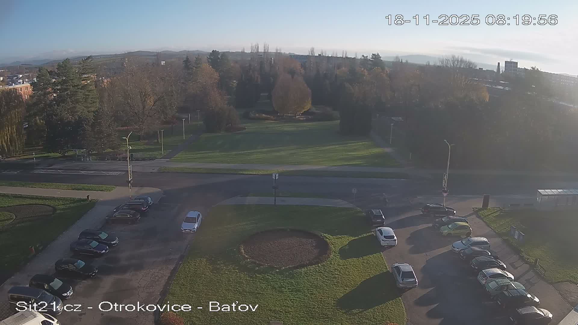 Otrokovice Batov Community Center Park & Flood Memorial Live Cam -  Otrokovice, Zlin, Czechia