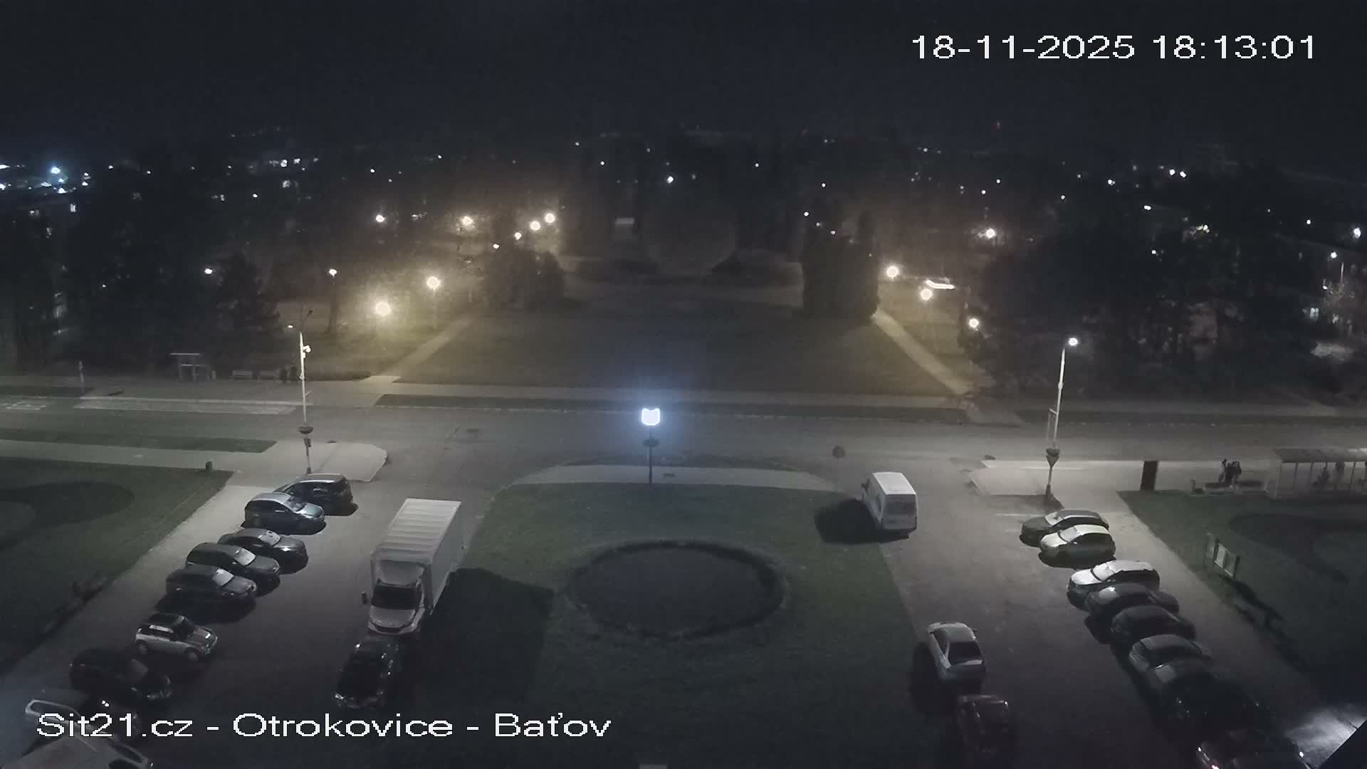Otrokovice Batov Community Center Park & Flood Memorial Live Cam -  Otrokovice, Zlin, Czechia