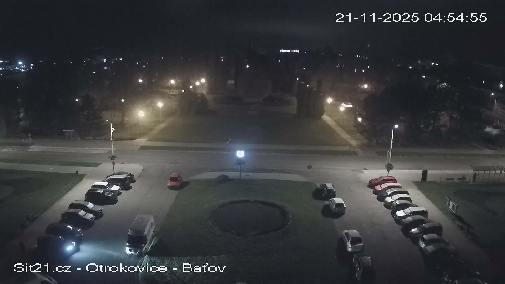 Otrokovice Batov Community Center Park & Flood Memorial Live Cam -  Otrokovice, Zlin, Czechia