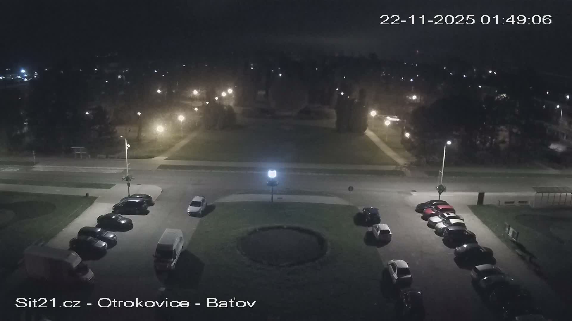 Otrokovice Batov Community Center Park & Flood Memorial Live Cam -  Otrokovice, Zlin, Czechia