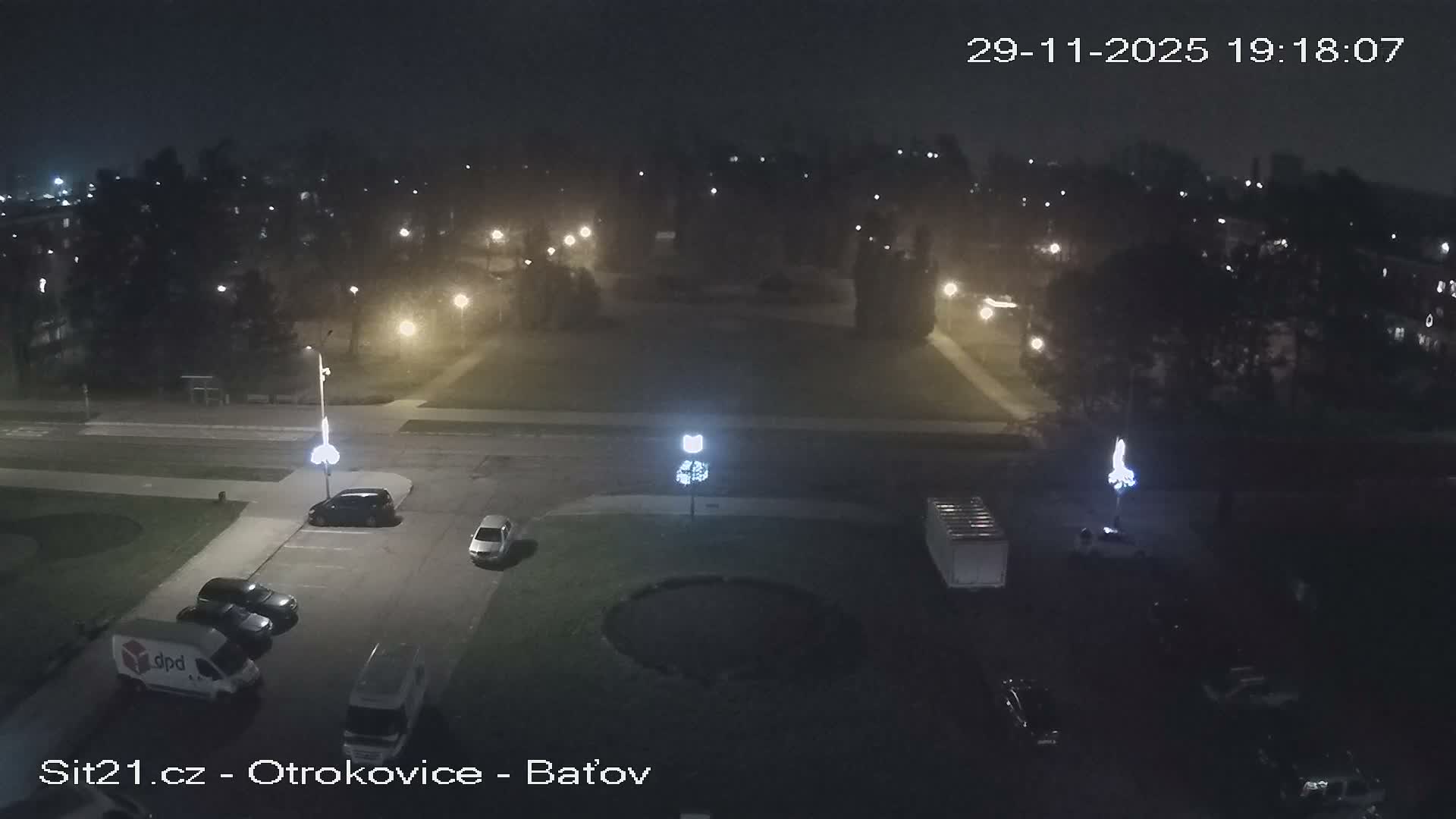 Otrokovice Batov Community Center Park & Flood Memorial Live Cam -  Otrokovice, Zlin, Czechia