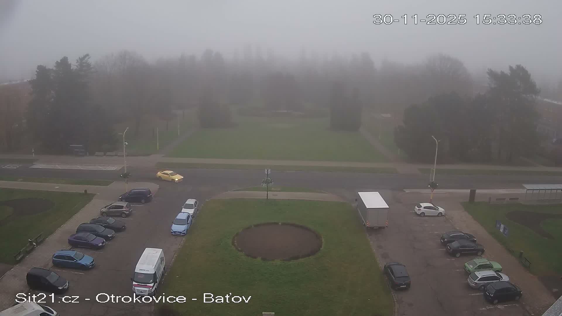Otrokovice Batov Community Center Park & Flood Memorial Live Cam -  Otrokovice, Zlin, Czechia