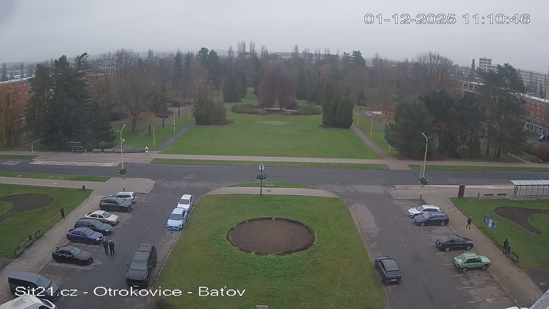 Otrokovice Batov Community Center Park & Flood Memorial Live Cam -  Otrokovice, Zlin, Czechia