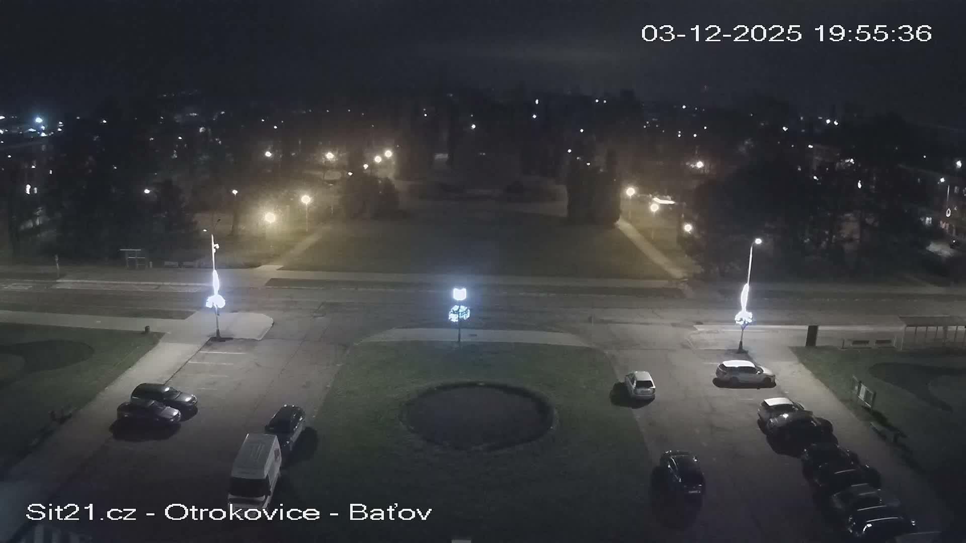 Otrokovice Batov Community Center Park & Flood Memorial Live Cam -  Otrokovice, Zlin, Czechia