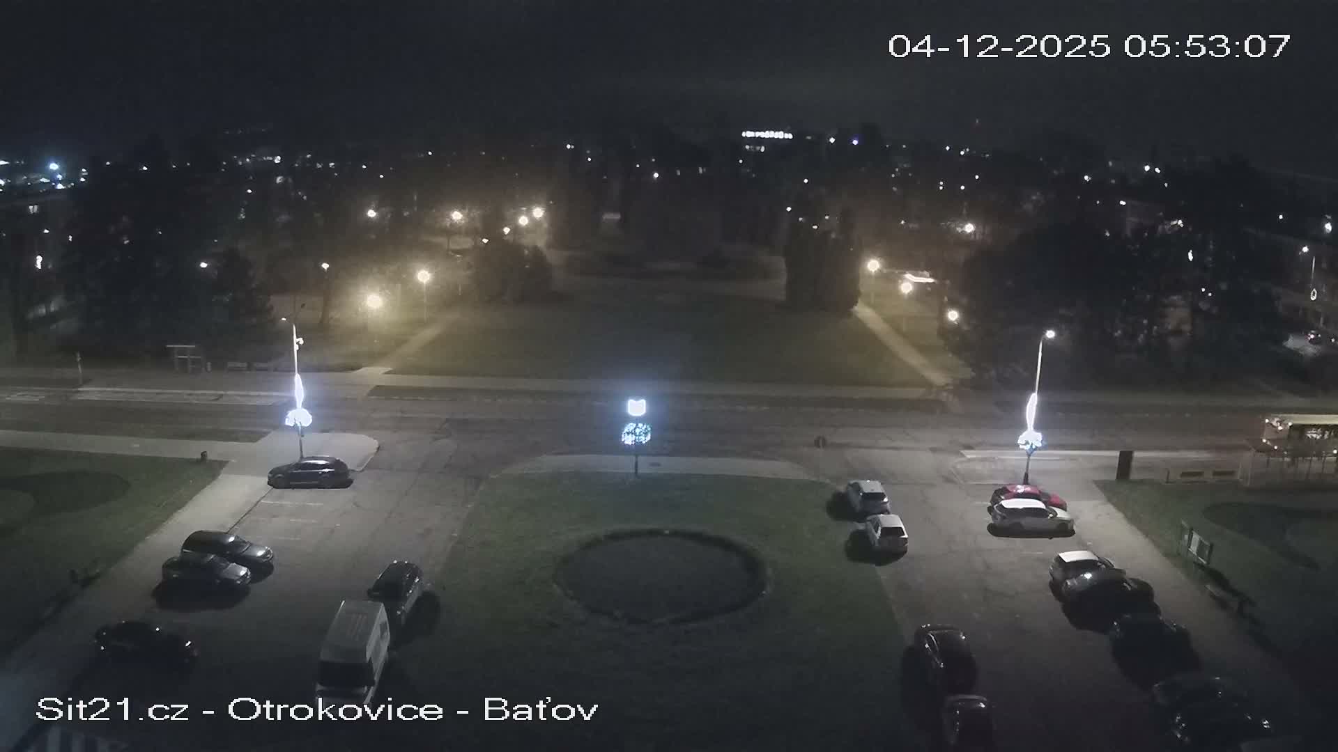 Otrokovice Batov Community Center Park & Flood Memorial Live Cam -  Otrokovice, Zlin, Czechia