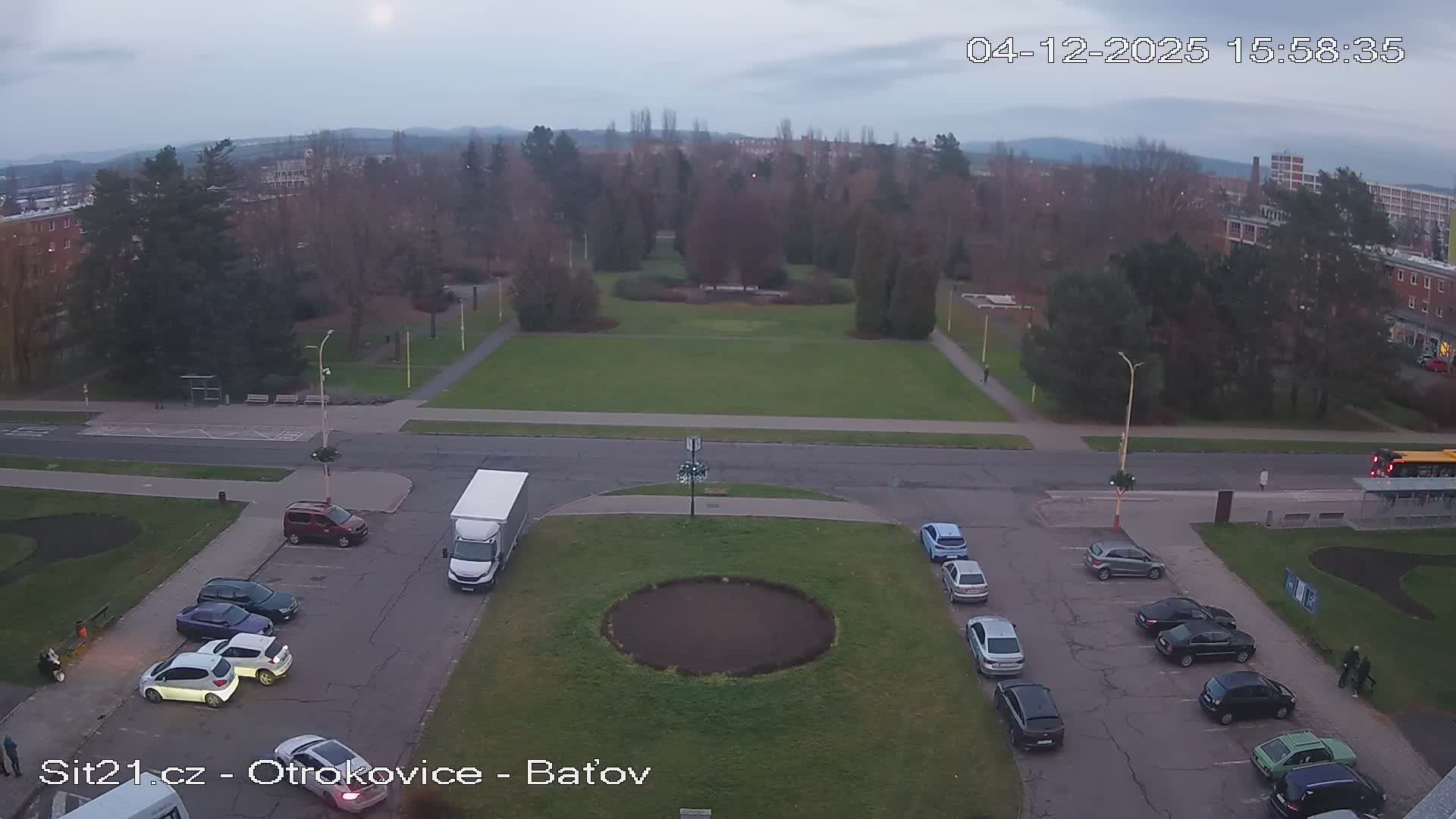Otrokovice Batov Community Center Park & Flood Memorial Live Cam -  Otrokovice, Zlin, Czechia