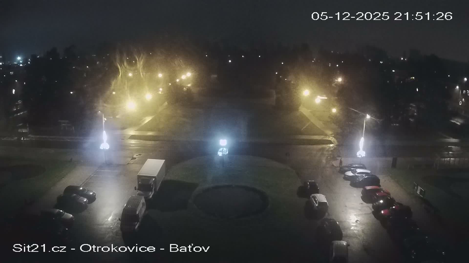 Otrokovice Batov Community Center Park & Flood Memorial Live Cam -  Otrokovice, Zlin, Czechia