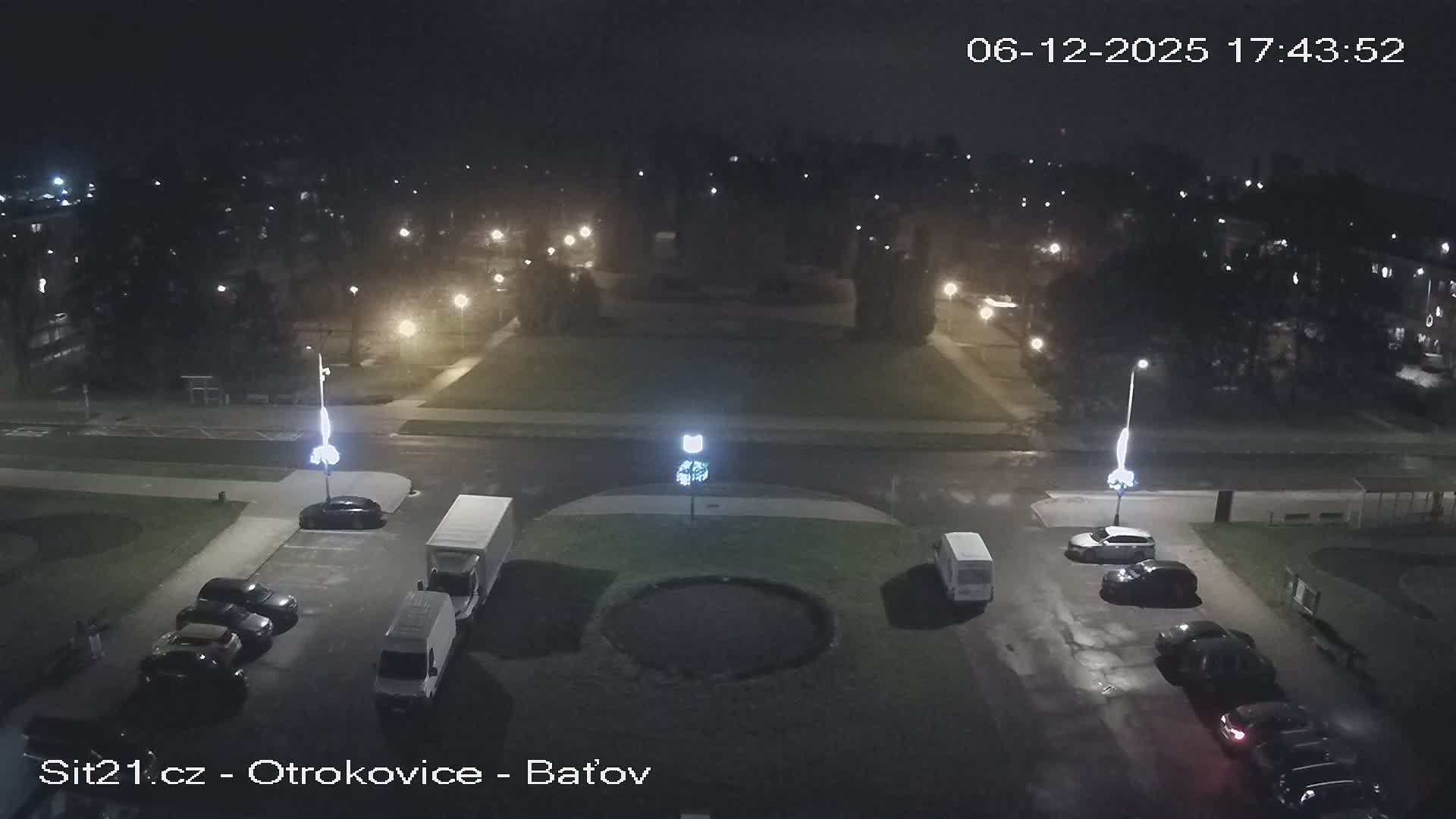 Otrokovice Batov Community Center Park & Flood Memorial Live Cam -  Otrokovice, Zlin, Czechia