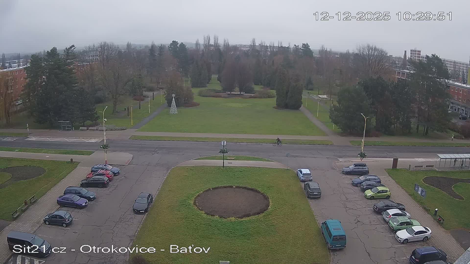 Otrokovice Batov Community Center Park & Flood Memorial Live Cam -  Otrokovice, Zlin, Czechia