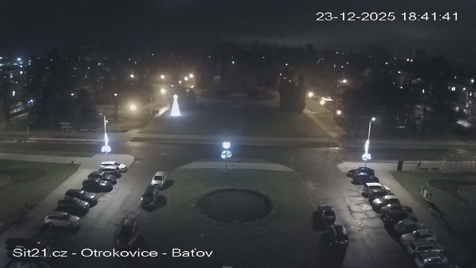 Otrokovice Batov Community Center Park & Flood Memorial Live Cam -  Otrokovice, Zlin, Czechia
