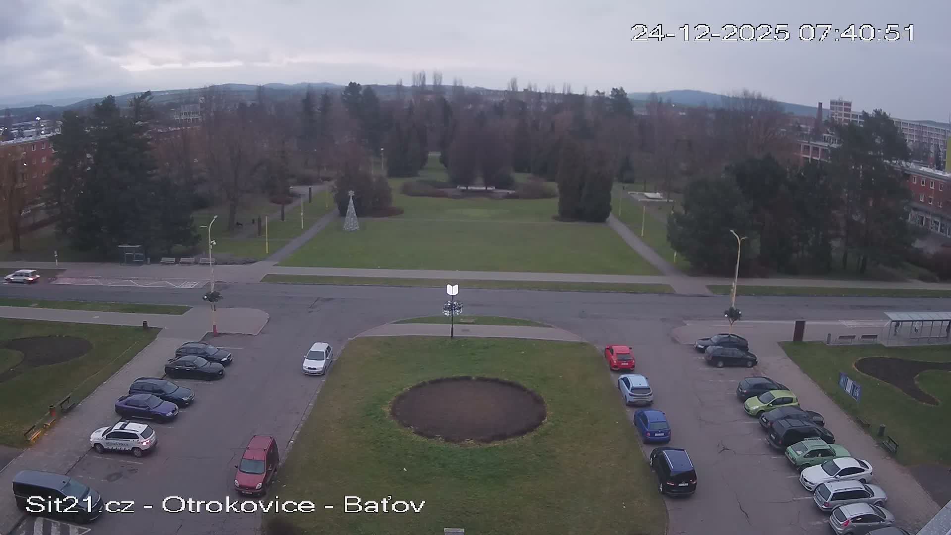 Otrokovice Batov Community Center Park & Flood Memorial Live Cam -  Otrokovice, Zlin, Czechia