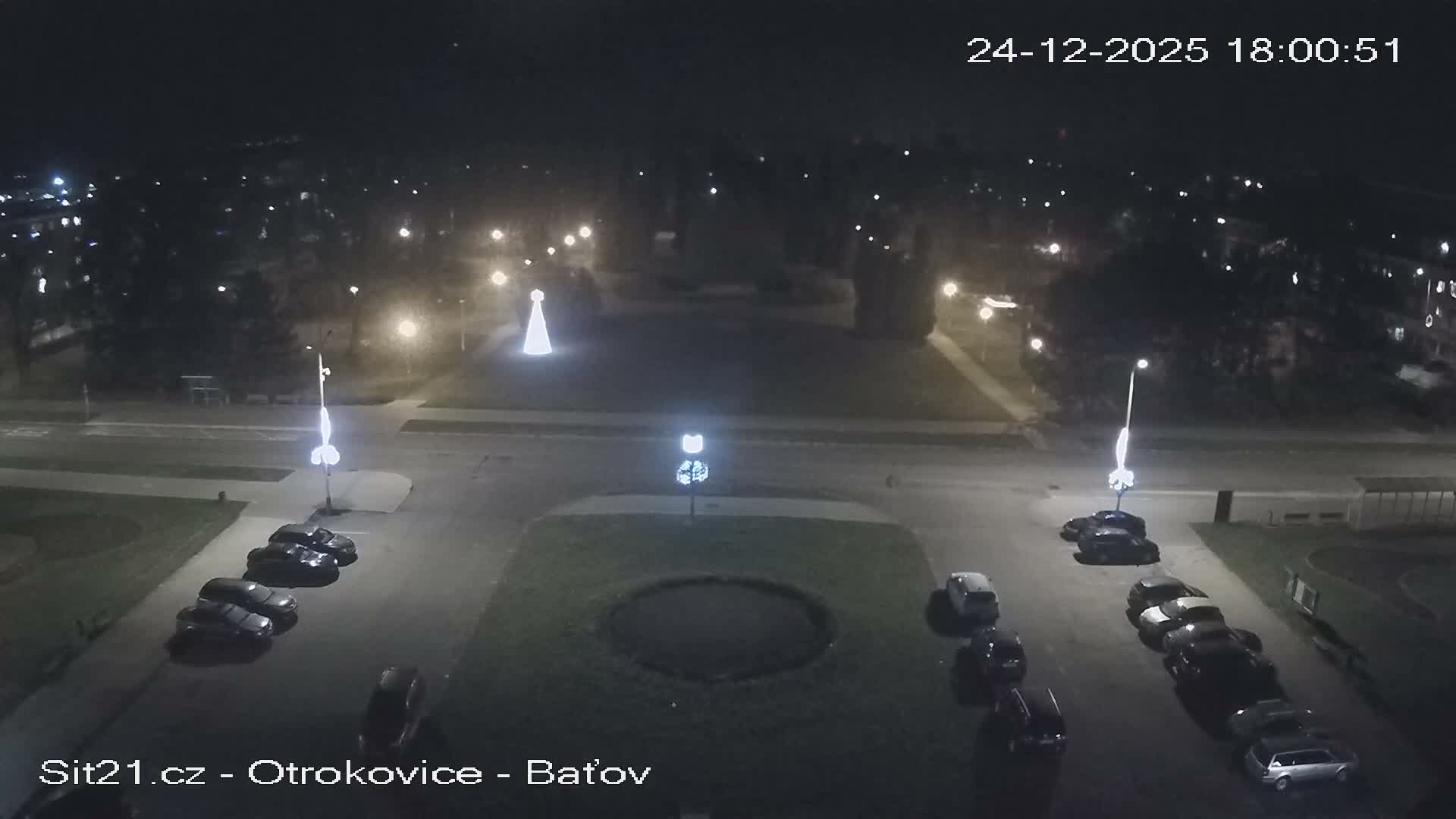 Otrokovice Batov Community Center Park & Flood Memorial Live Cam -  Otrokovice, Zlin, Czechia