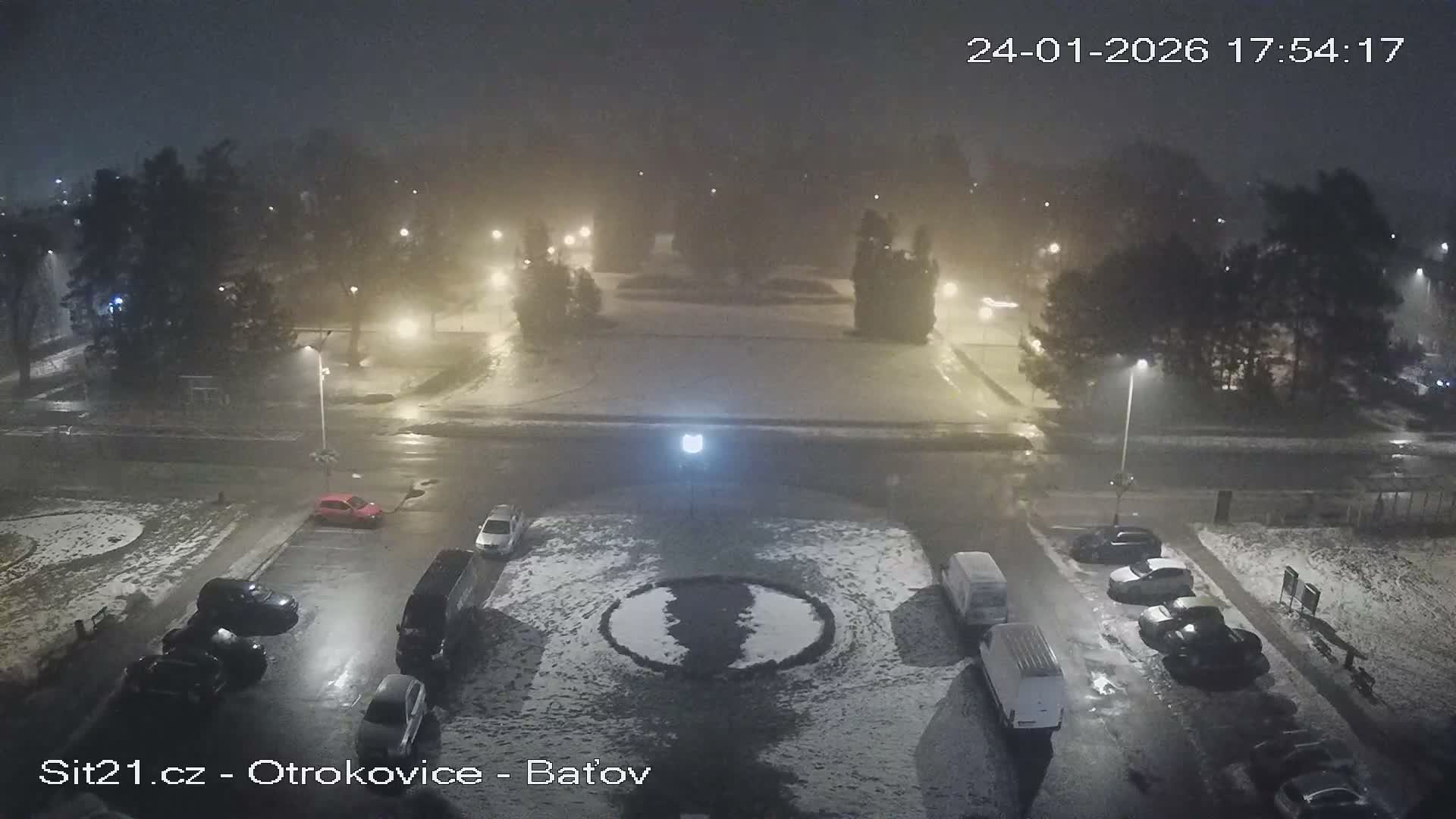 Otrokovice Batov Community Center Park & Flood Memorial Live Cam -  Otrokovice, Zlin, Czechia