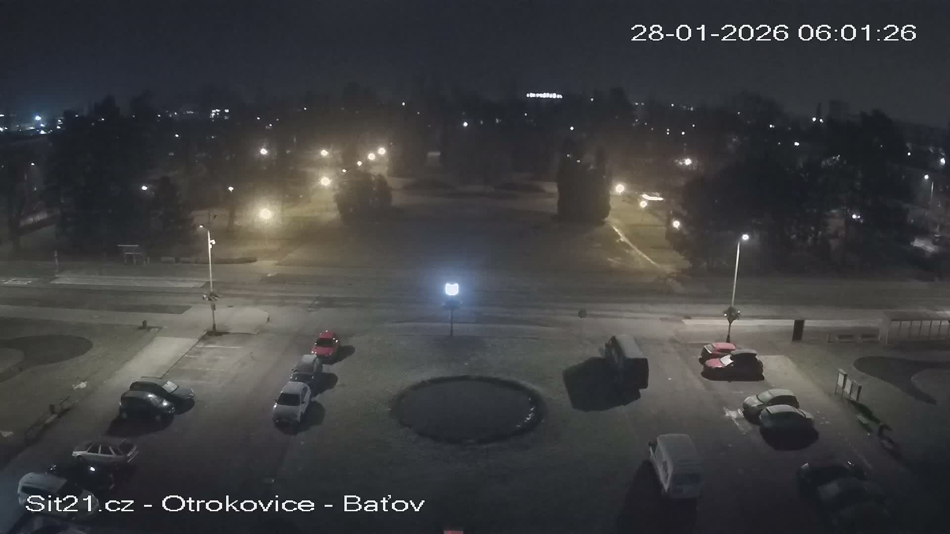 Otrokovice Batov Community Center Park & Flood Memorial Live Cam -  Otrokovice, Zlin, Czechia