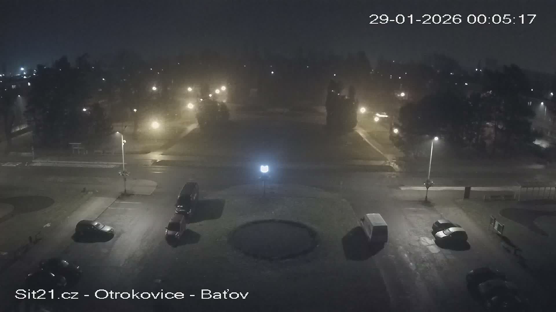 Otrokovice Batov Community Center Park & Flood Memorial Live Cam -  Otrokovice, Zlin, Czechia