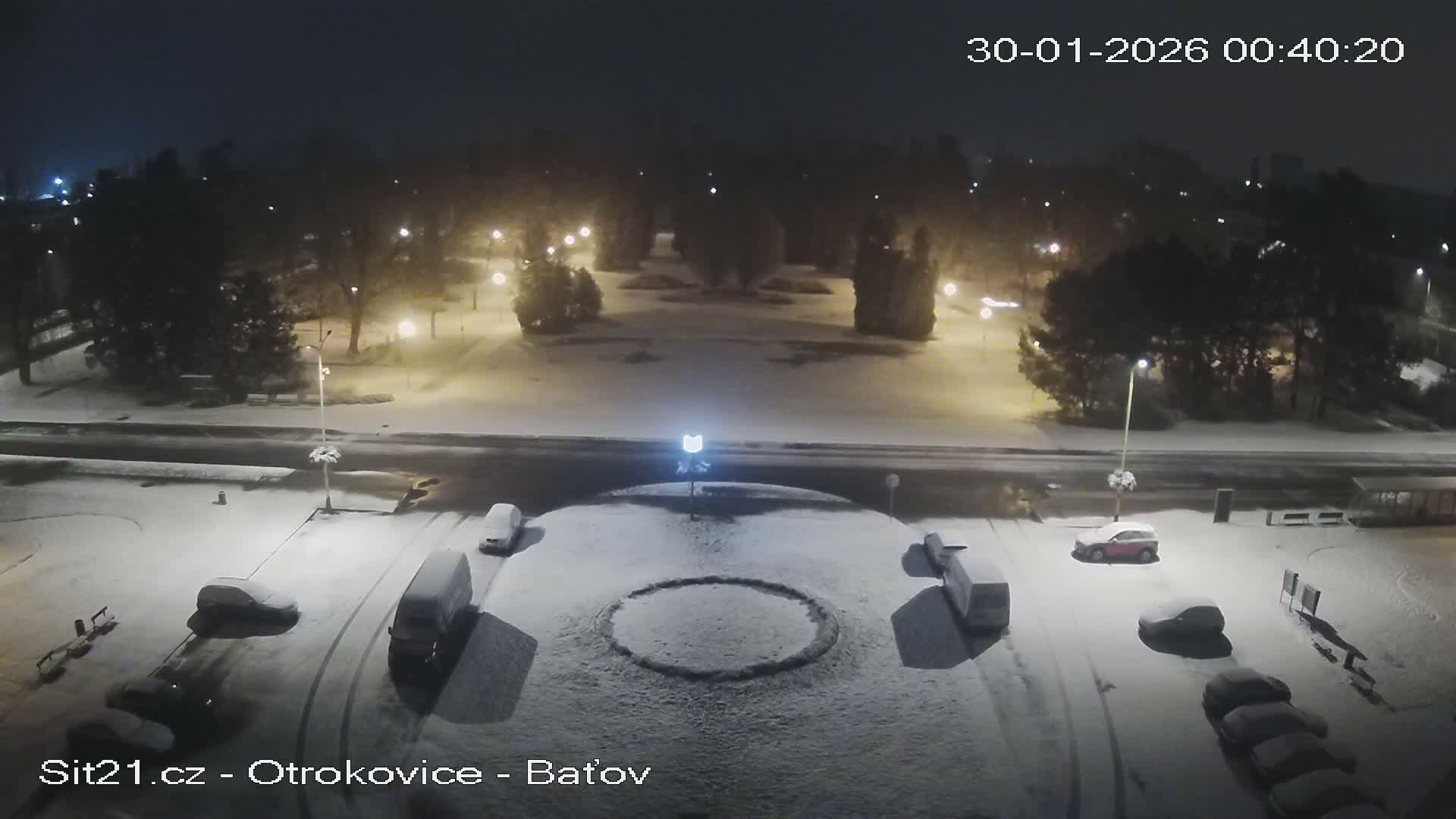 Otrokovice Batov Community Center Park & Flood Memorial Live Cam -  Otrokovice, Zlin, Czechia