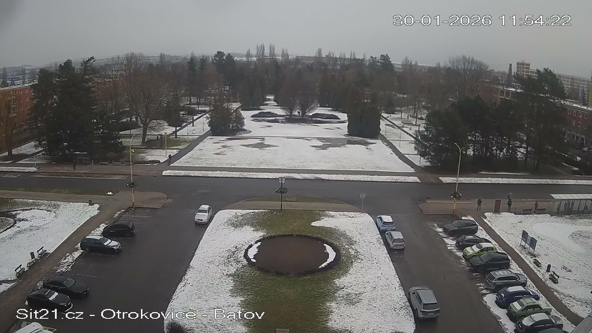Otrokovice Batov Community Center Park & Flood Memorial Live Cam -  Otrokovice, Zlin, Czechia