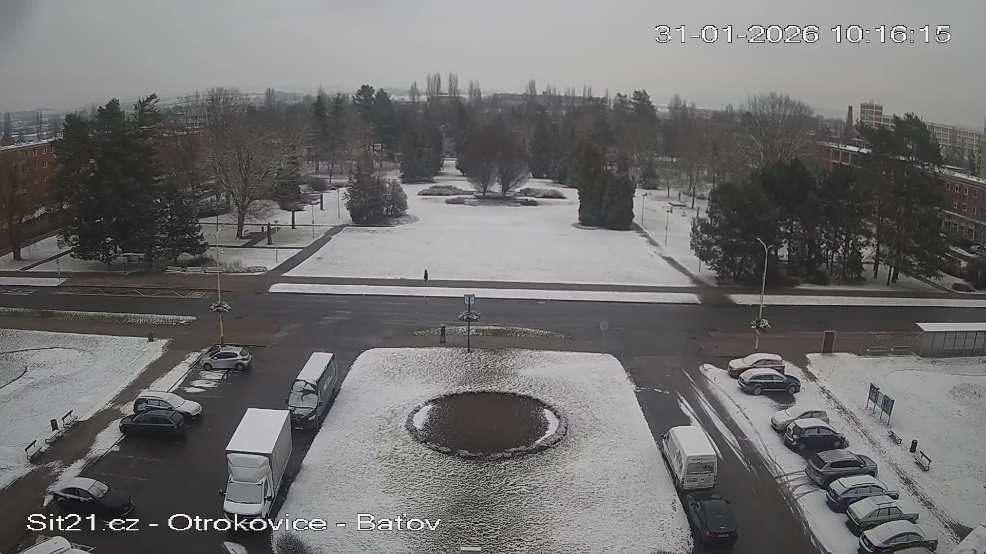 Otrokovice Batov Community Center Park & Flood Memorial Live Cam -  Otrokovice, Zlin, Czechia