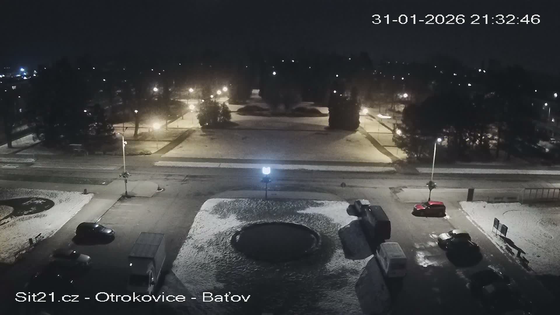 Otrokovice Batov Community Center Park & Flood Memorial Live Cam -  Otrokovice, Zlin, Czechia