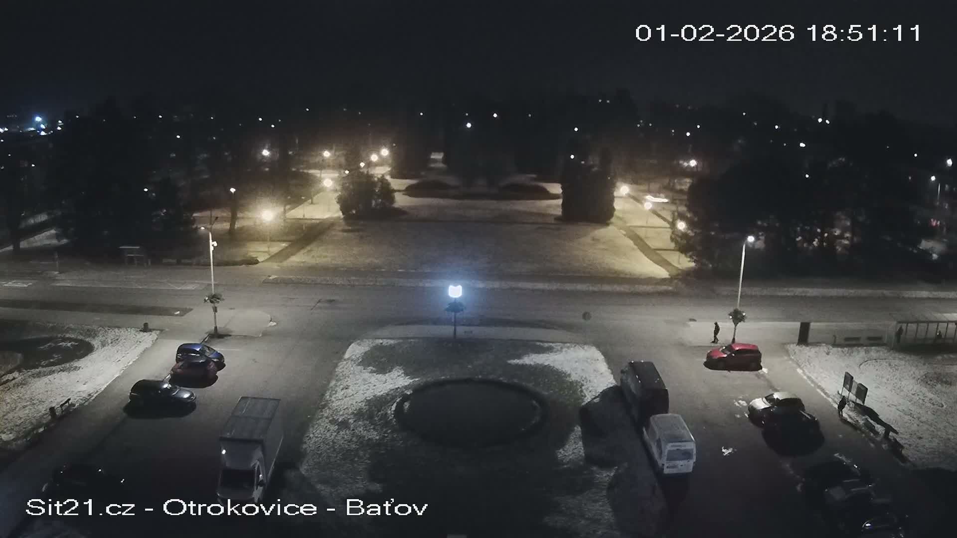 Otrokovice Batov Community Center Park & Flood Memorial Live Cam -  Otrokovice, Zlin, Czechia