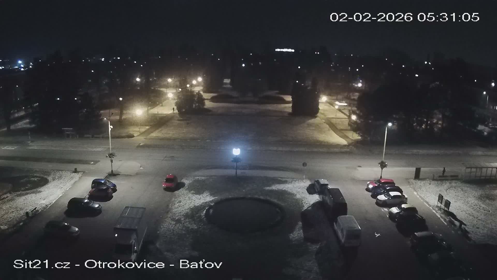 Otrokovice Batov Community Center Park & Flood Memorial Live Cam -  Otrokovice, Zlin, Czechia