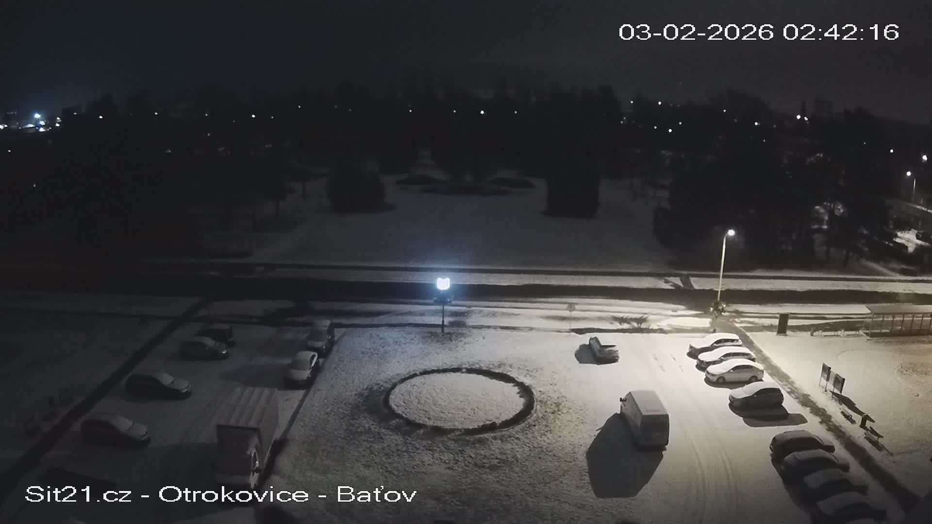 Otrokovice Batov Community Center Park & Flood Memorial Live Cam -  Otrokovice, Zlin, Czechia