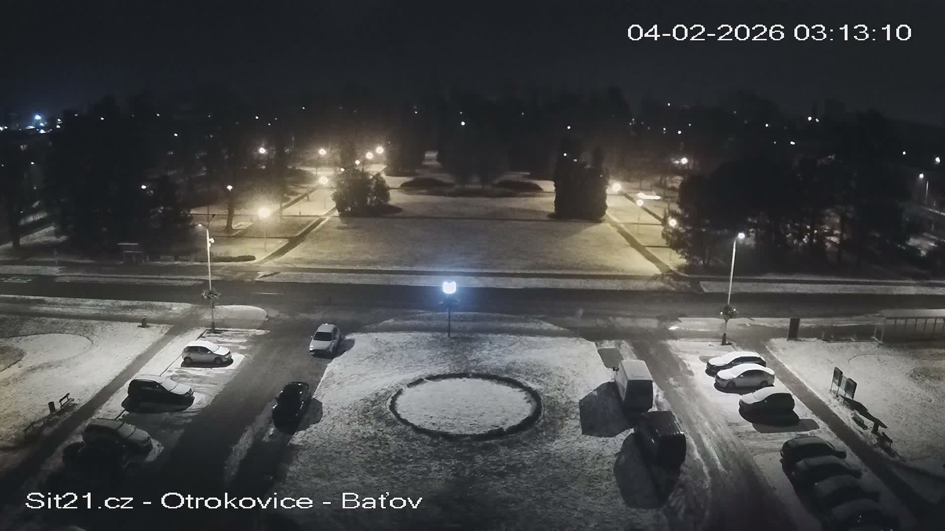 Otrokovice Batov Community Center Park & Flood Memorial Live Cam -  Otrokovice, Zlin, Czechia