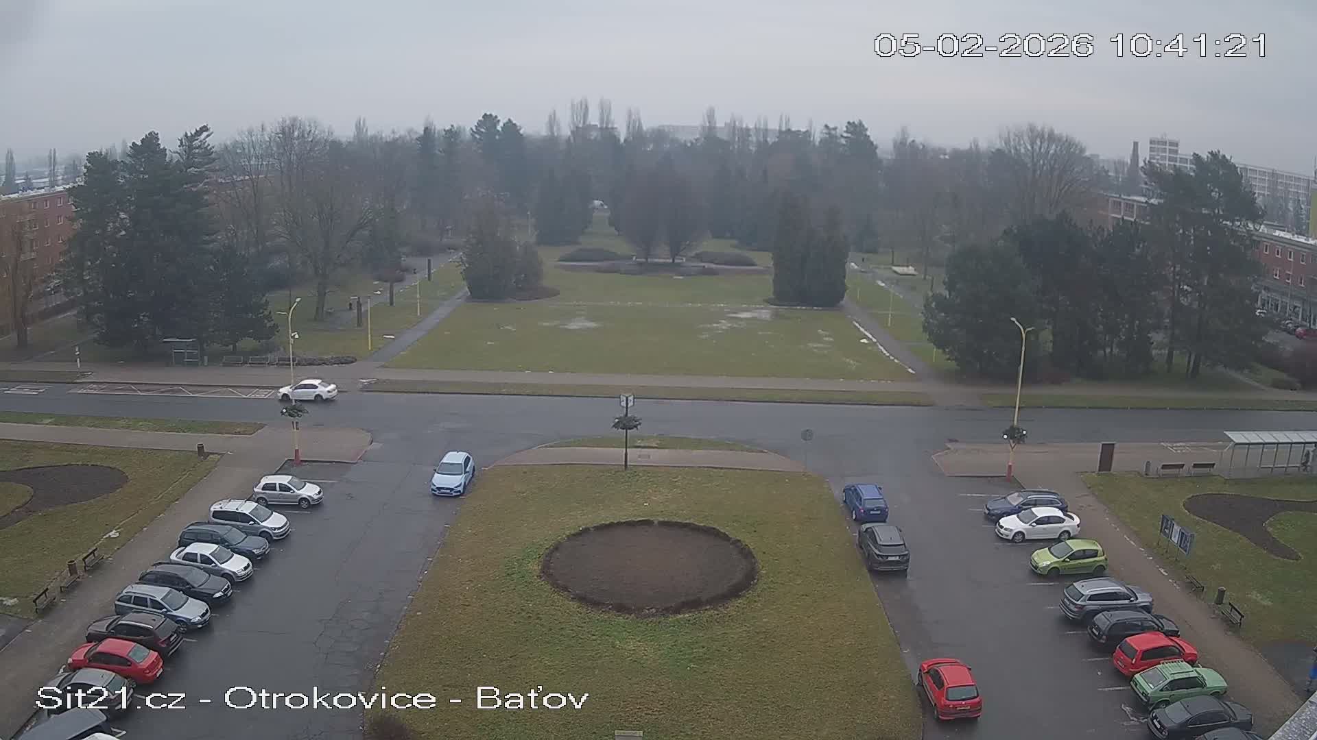 Otrokovice Batov Community Center Park & Flood Memorial Live Cam -  Otrokovice, Zlin, Czechia