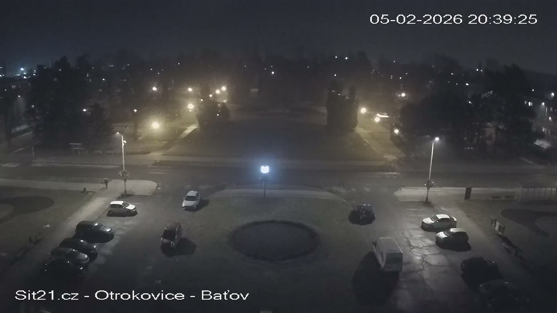 Otrokovice Batov Community Center Park & Flood Memorial Live Cam -  Otrokovice, Zlin, Czechia