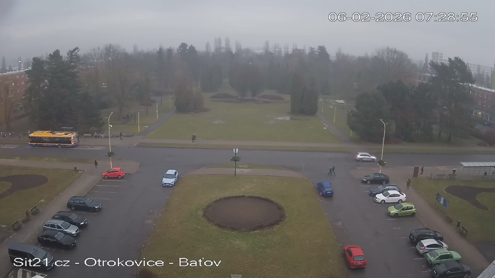 Otrokovice Batov Community Center Park & Flood Memorial Live Cam -  Otrokovice, Zlin, Czechia