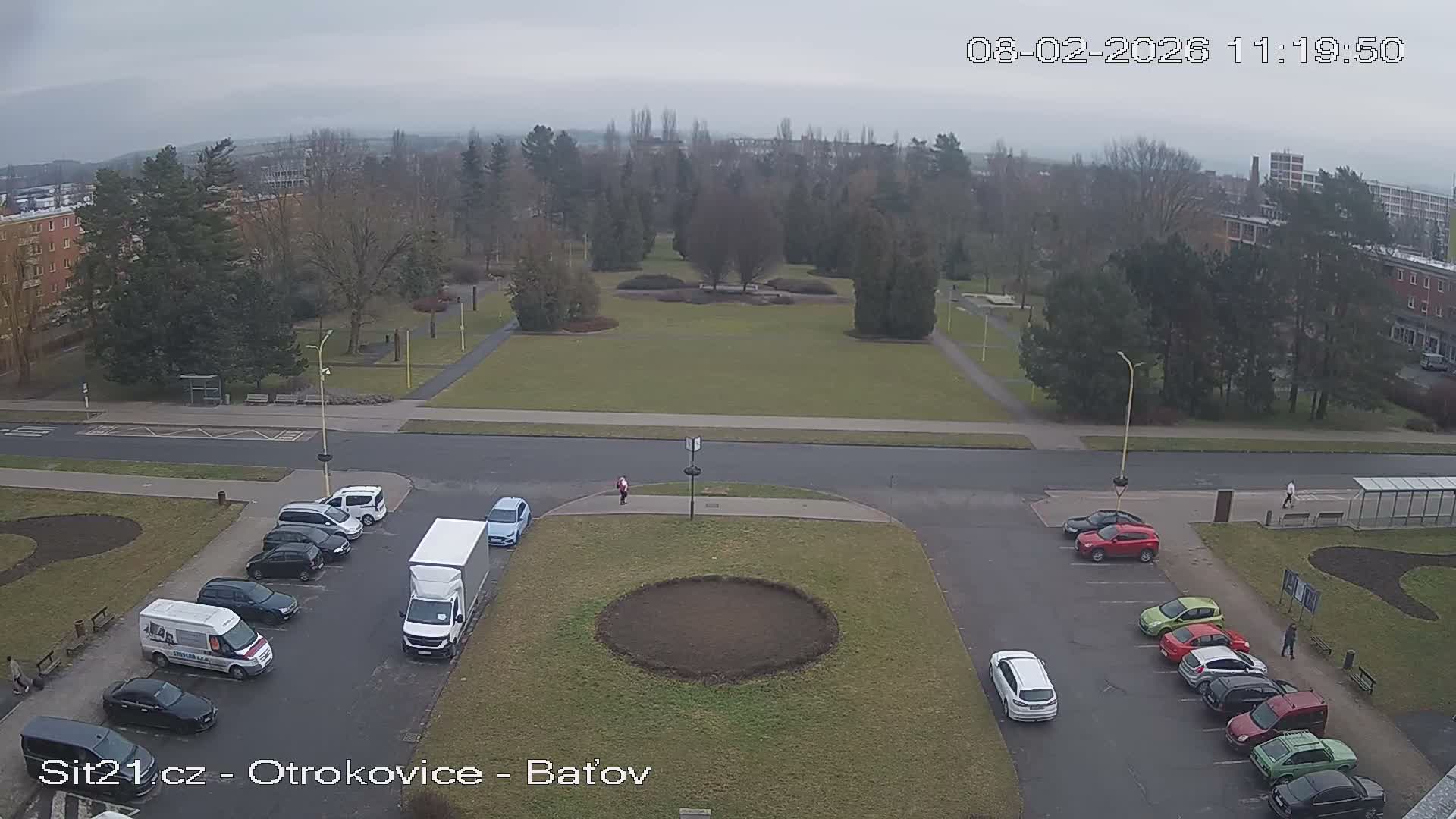 Otrokovice Batov Community Center Park & Flood Memorial Live Cam -  Otrokovice, Zlin, Czechia