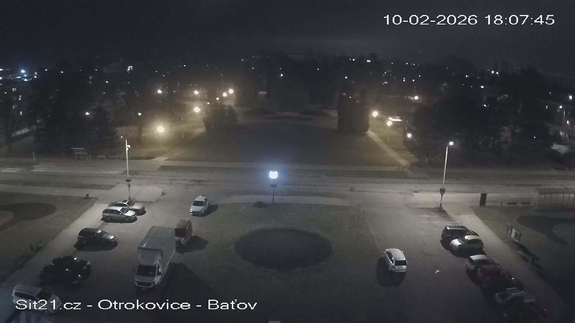 Otrokovice Batov Community Center Park & Flood Memorial Live Cam -  Otrokovice, Zlin, Czechia