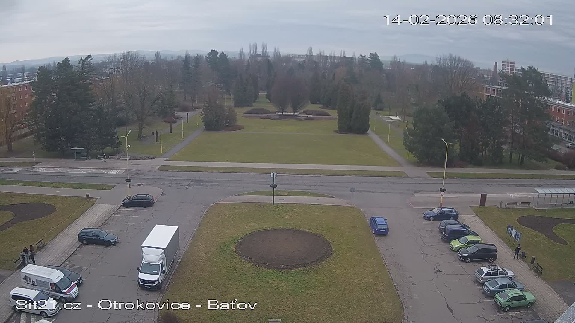 Otrokovice Batov Community Center Park & Flood Memorial Live Cam -  Otrokovice, Zlin, Czechia